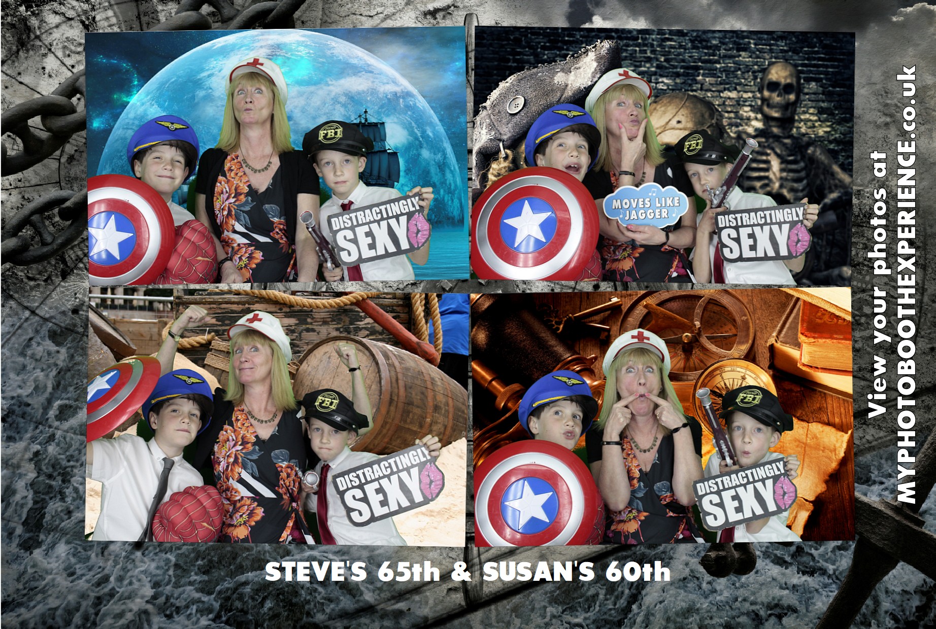 Steve's 65th & Susan 60th Birthday | View more photos from the event at gallery.myphotoboothexperience.co.uk/u/MyPhotoBoothExperienceLtd/Steves-65th-Susan-60th-Birthday